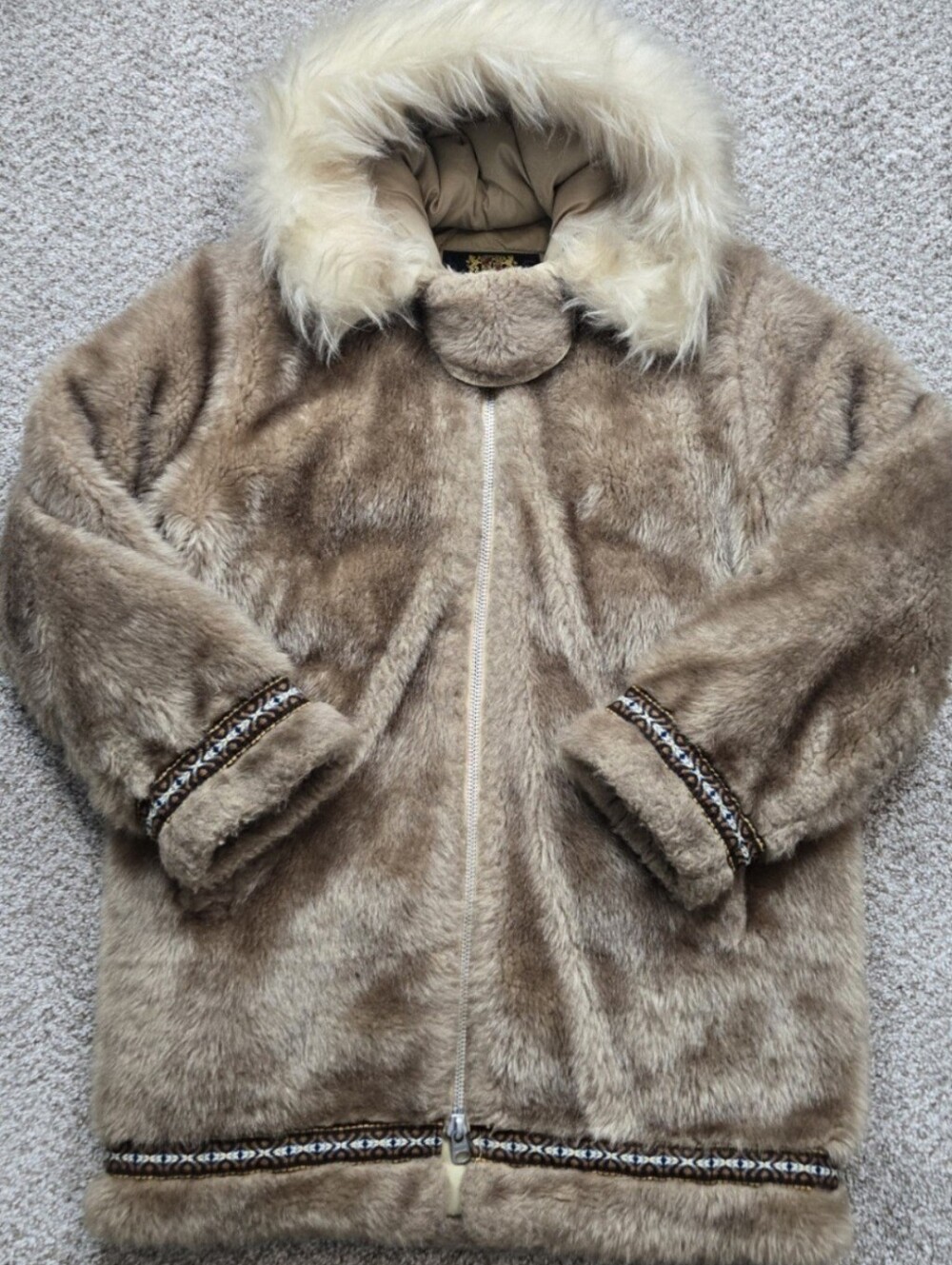 Vintage 70s Hansa-Branta by Stearns Eskimo Down Parka S